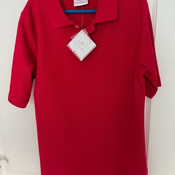 Boys red shirt size 12 Hanna Andersson, brand new with tags - Picture 2 of 5